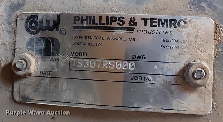 image for item FK0905 Vermeer V500LE vacuum trailer