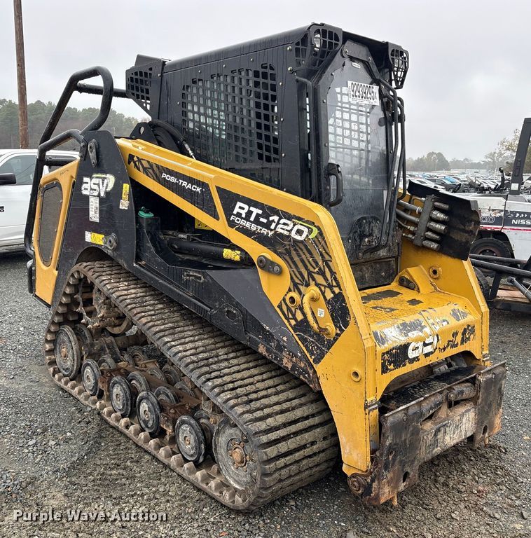 image for item YA1686 2020 ASV RT-120 Forestry tracked skid steer loader