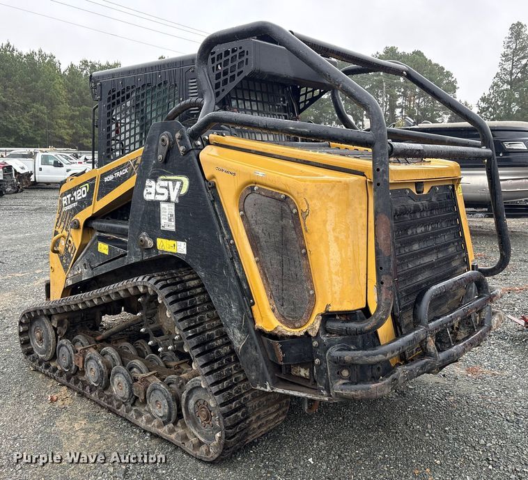 image for item YA1686 2020 ASV RT-120 Forestry tracked skid steer loader