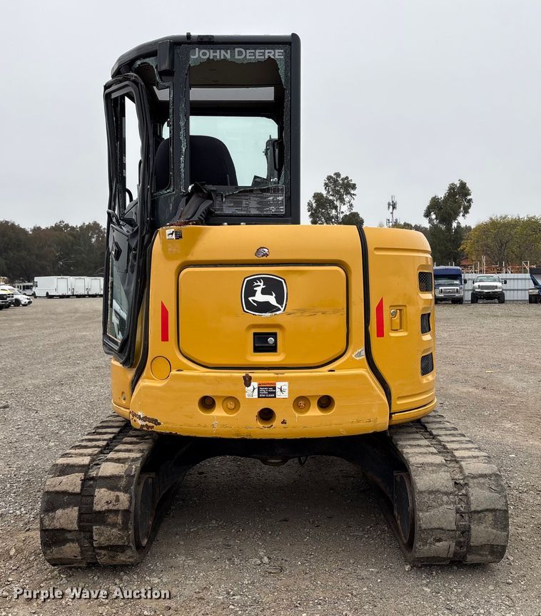 image for item YA1713 2021 John Deere 50G mini excavator