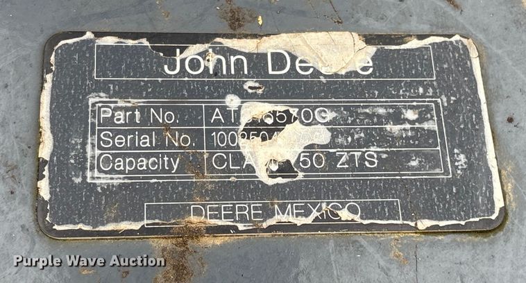 image for item YA1713 2021 John Deere 50G mini excavator