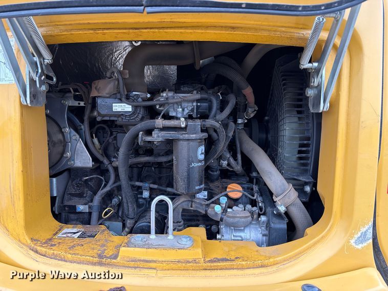 image for item YA1713 2021 John Deere 50G mini excavator