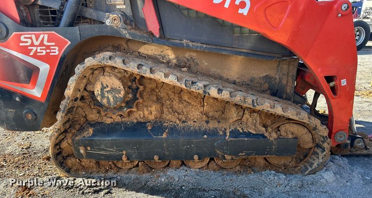 image for item YA1754 Kubota SVL75-3 tracked skid steer loader
