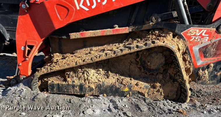 image for item YA1754 Kubota SVL75-3 tracked skid steer loader