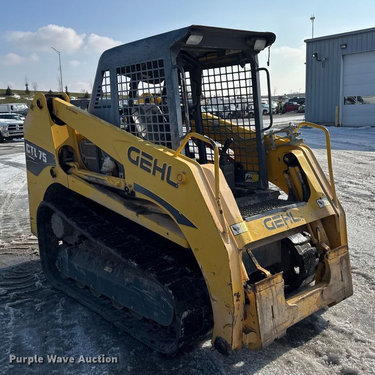 image for item YA1758 2008 Gehl CTL75 tracked skid steer loader