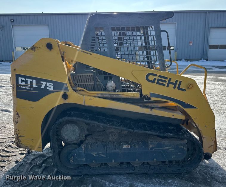 image for item YA1758 2008 Gehl CTL75 tracked skid steer loader