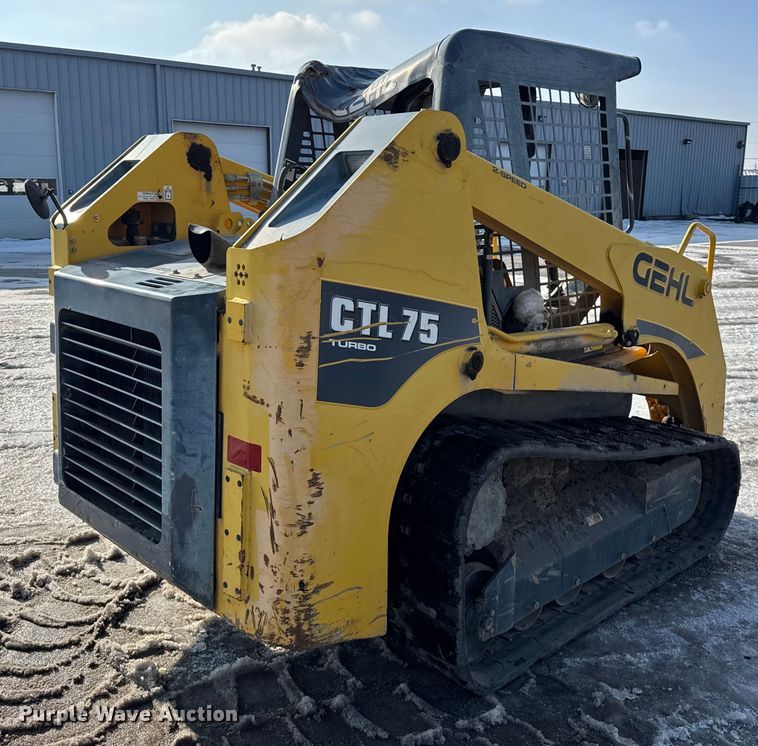 image for item YA1758 2008 Gehl CTL75 tracked skid steer loader