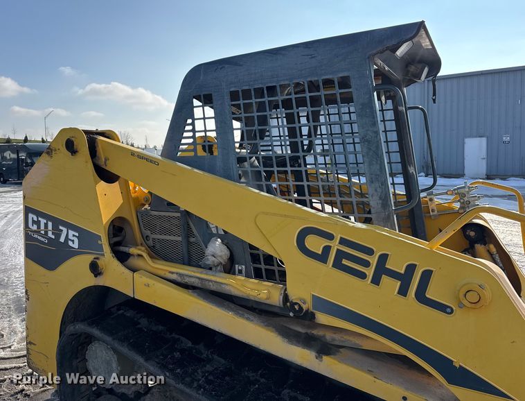 image for item YA1758 2008 Gehl CTL75 tracked skid steer loader