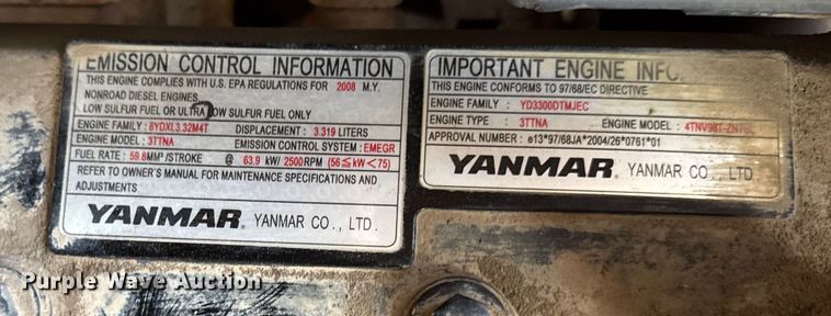 image for item YA1758 2008 Gehl CTL75 tracked skid steer loader