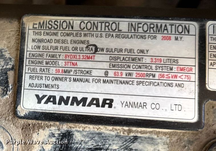 image for item YA1758 2008 Gehl CTL75 tracked skid steer loader