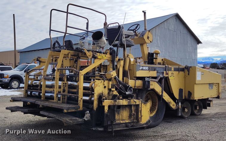 image for item DT0818 Caterpillar AP-800 paver