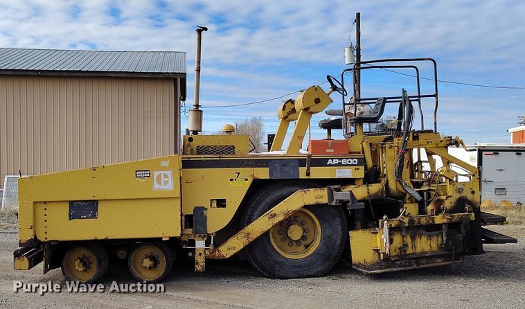 image for item DT0818 Caterpillar AP-800 paver