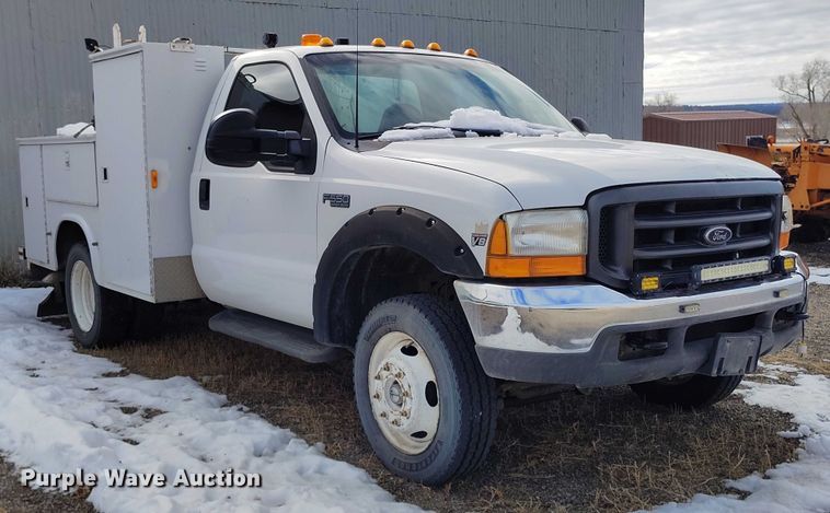 image for item DT0819 1999 Ford F550 utility / service truck