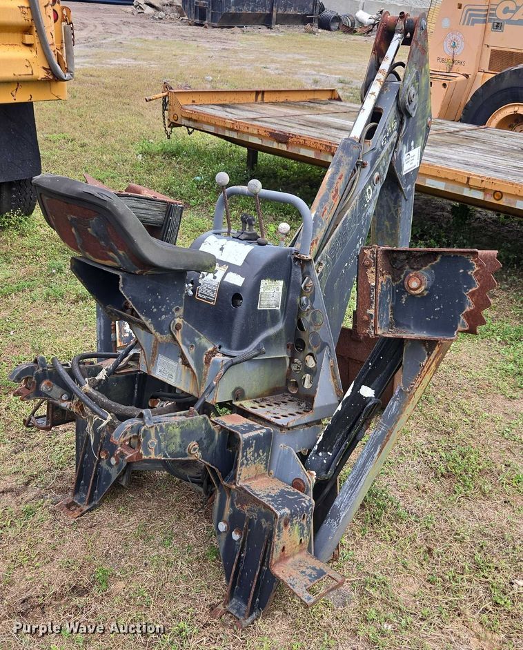 image for item DU2583 New Holland 609 skid steer backhoe