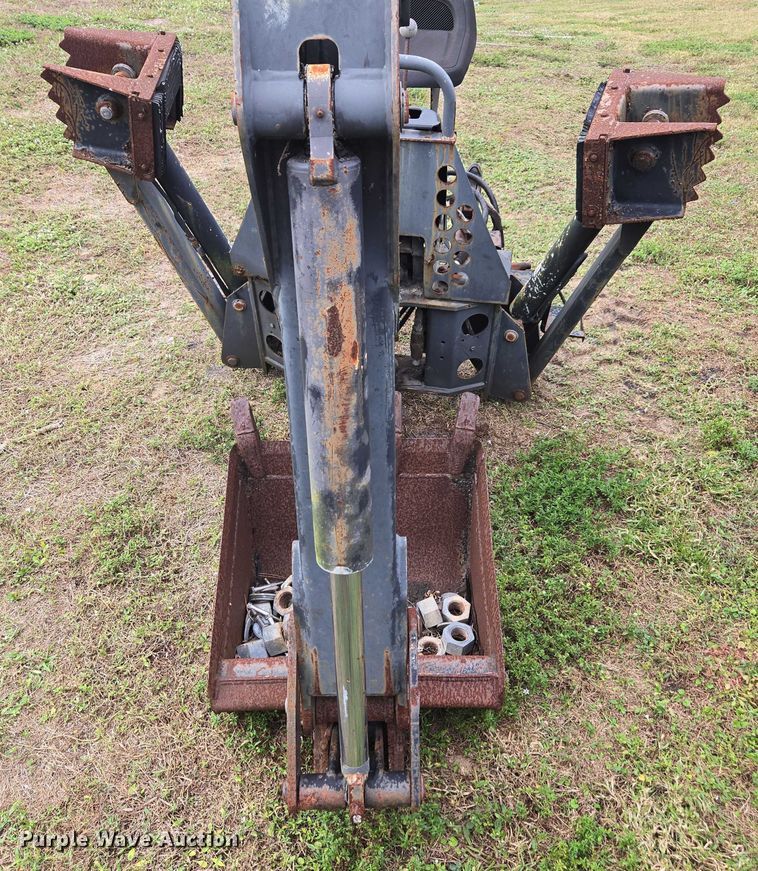 image for item DU2583 New Holland 609 skid steer backhoe