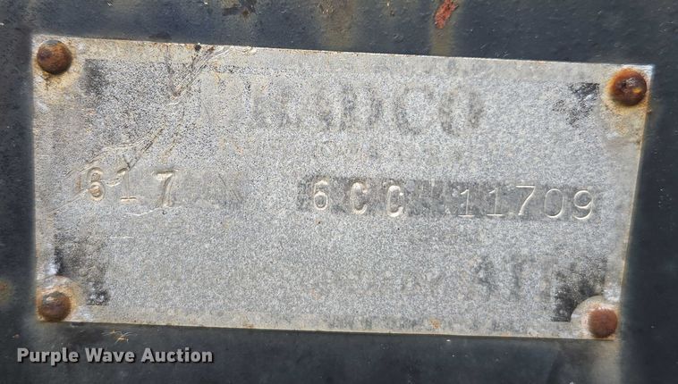 image for item DU2584 Bradco 617 skid steer trencher