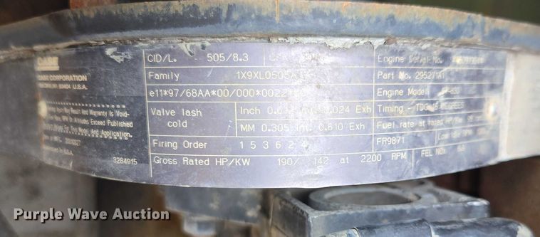 image for item DU2585 2001 Case 821C wheel loader