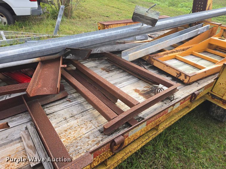 image for item DU2588 2002 Belshe WB-12 equipment trailer