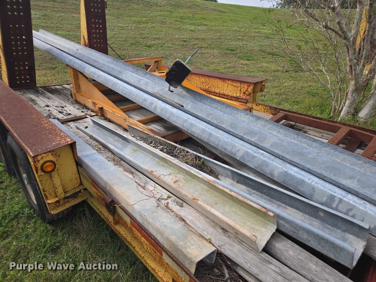 image for item DU2588 2002 Belshe WB-12 equipment trailer