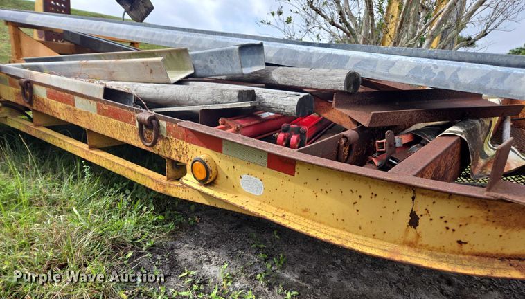 image for item DU2588 2002 Belshe WB-12 equipment trailer