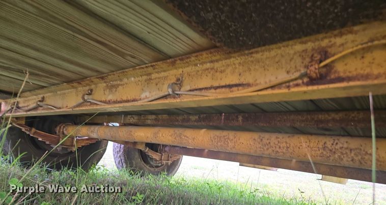 image for item DU2588 2002 Belshe WB-12 equipment trailer