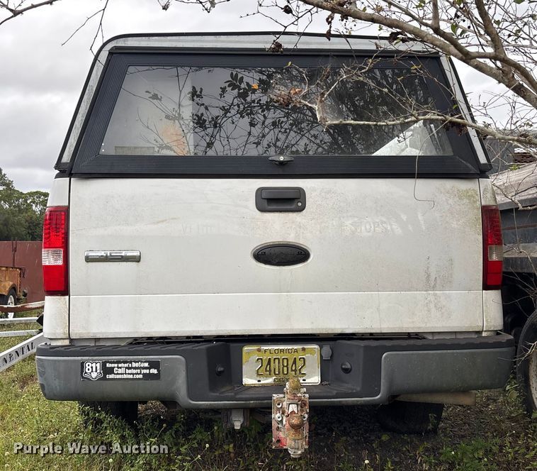 image for item DU2589 2006 Ford F150 Ext. Cab pickup truck