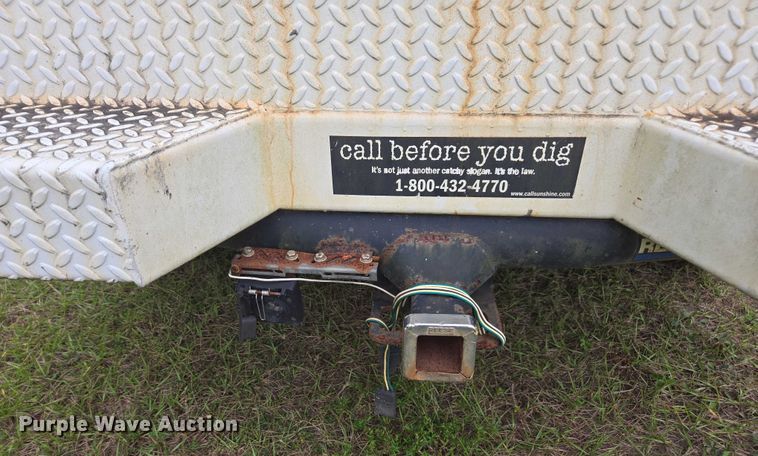 image for item DU2594 1996 Ford F350 Crew Cab utility bed pickup truck