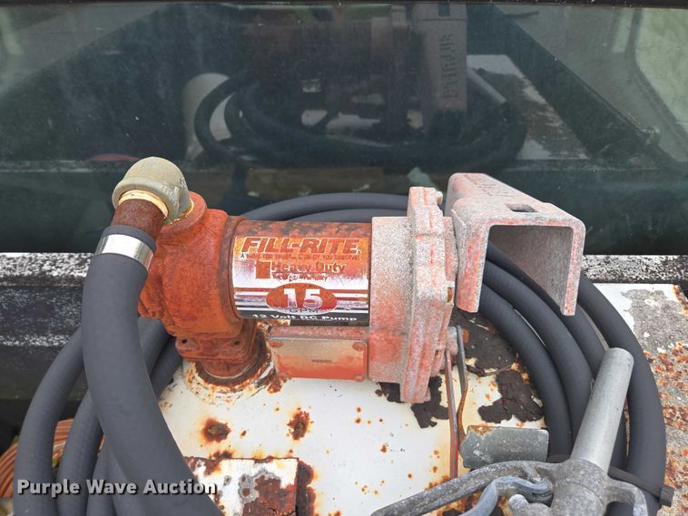 image for item DU2594 1996 Ford F350 Crew Cab utility bed pickup truck