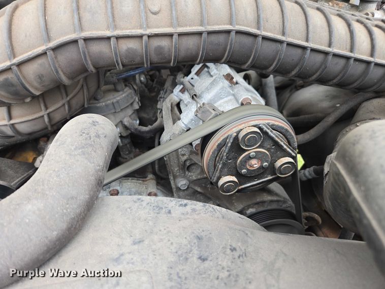 image for item DU2594 1996 Ford F350 Crew Cab utility bed pickup truck