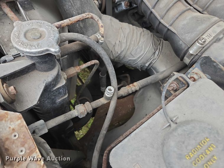 image for item DU2594 1996 Ford F350 Crew Cab utility bed pickup truck