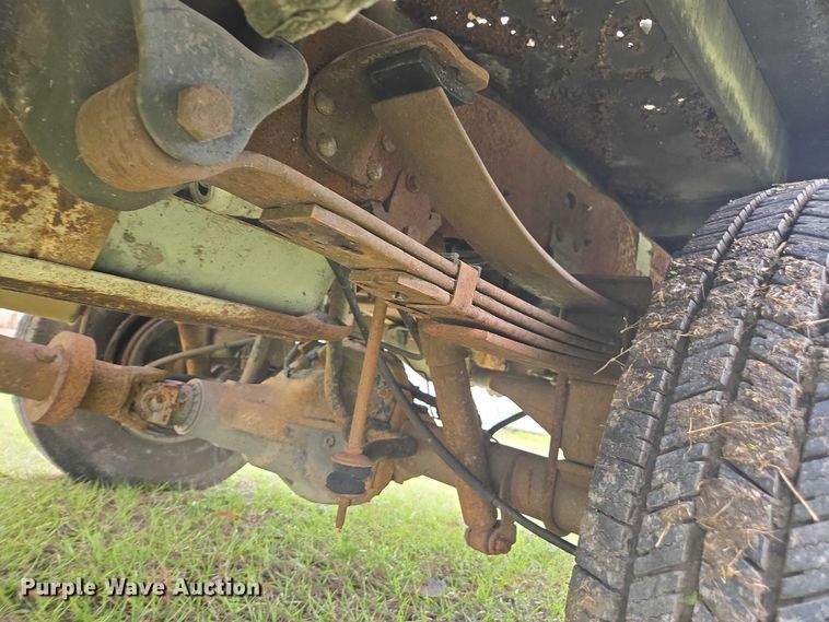 image for item DU2594 1996 Ford F350 Crew Cab utility bed pickup truck