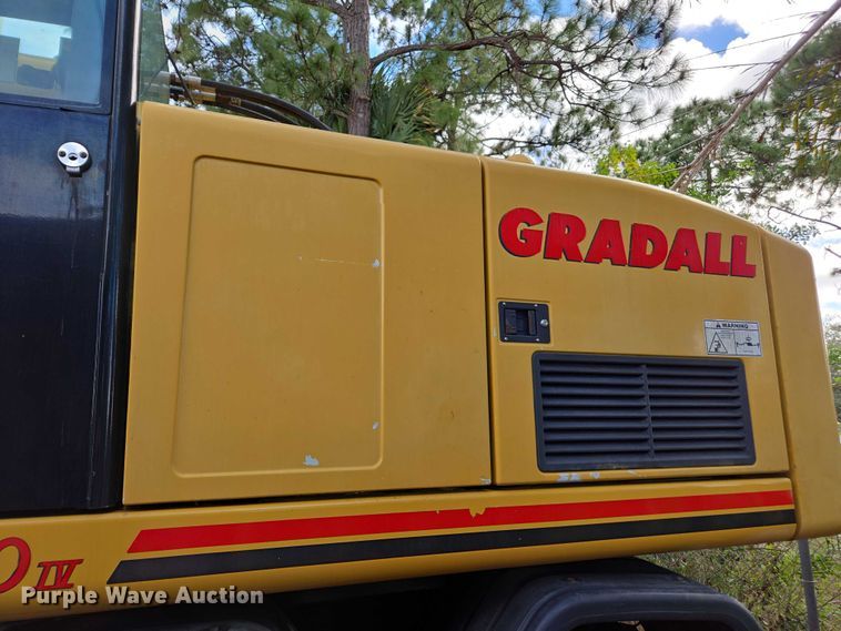 image for item DU2599 Gradall XL4100 wheeled excavator