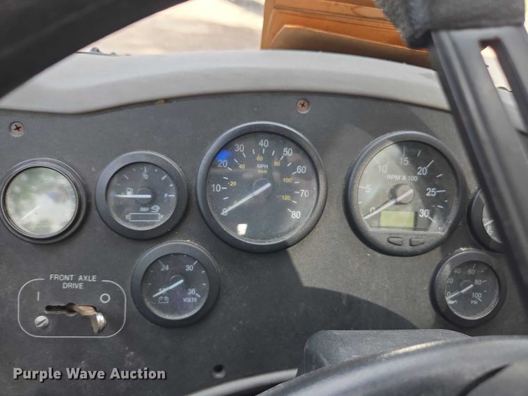 image for item DU2599 Gradall XL4100 wheeled excavator