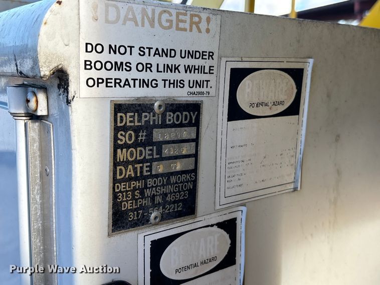 image for item DU2603 2003 Ford F550 Super Duty XL utility / service truck