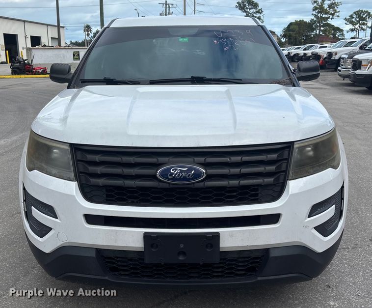 image for item DU2616 2017 Ford Explorer Police Interceptor SUV