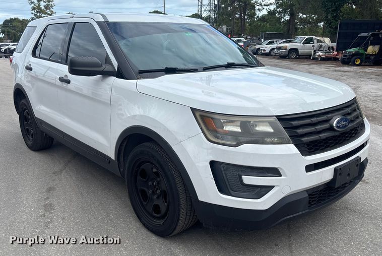 image for item DU2616 2017 Ford Explorer Police Interceptor SUV