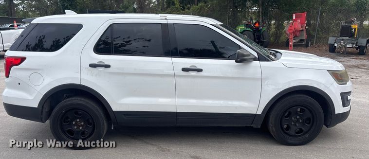 image for item DU2616 2017 Ford Explorer Police Interceptor SUV