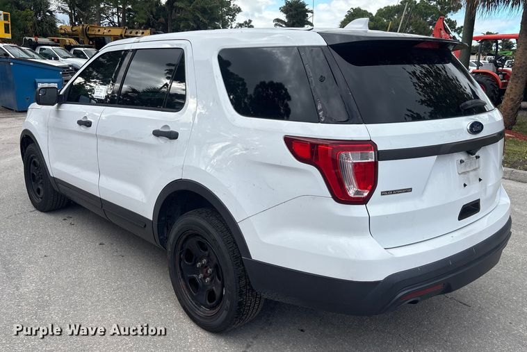 image for item DU2616 2017 Ford Explorer Police Interceptor SUV