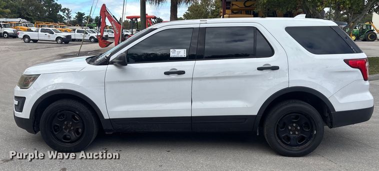 image for item DU2616 2017 Ford Explorer Police Interceptor SUV