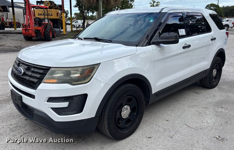 image for item DU2617 2016 Ford Explorer Police Interceptor SUV