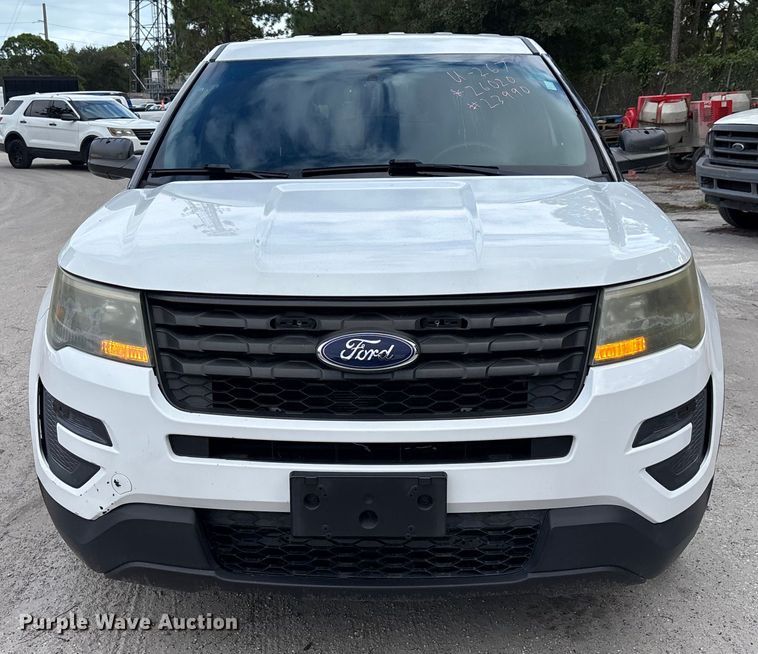 image for item DU2617 2016 Ford Explorer Police Interceptor SUV