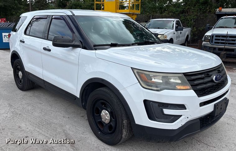 image for item DU2617 2016 Ford Explorer Police Interceptor SUV