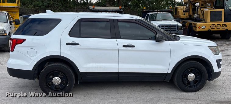 image for item DU2617 2016 Ford Explorer Police Interceptor SUV
