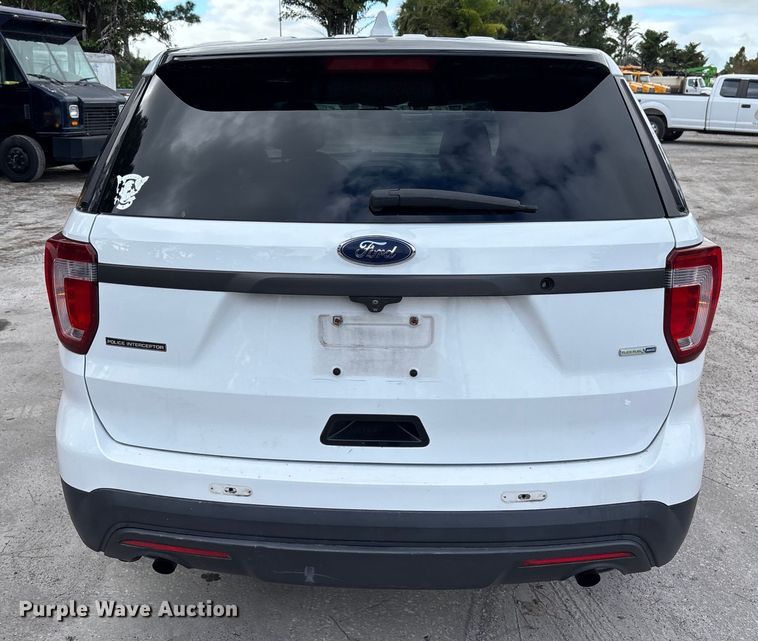 image for item DU2617 2016 Ford Explorer Police Interceptor SUV
