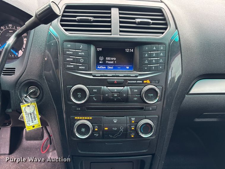 image for item DU2617 2016 Ford Explorer Police Interceptor SUV