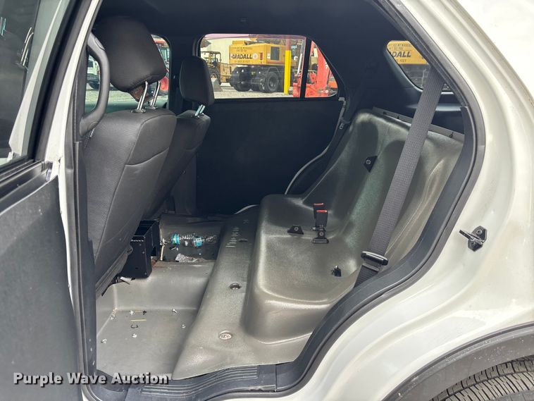 image for item DU2617 2016 Ford Explorer Police Interceptor SUV