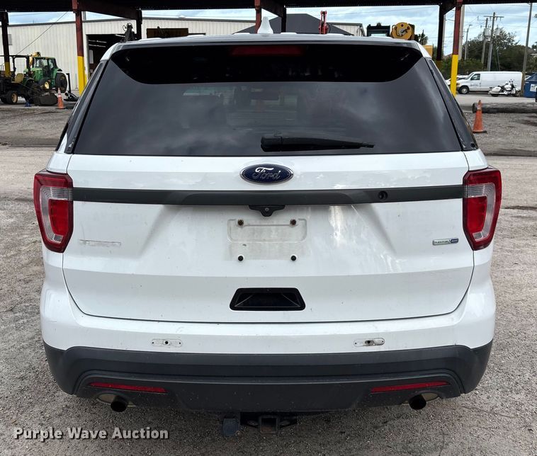 image for item DU2618 2016 Ford Explorer Police Interceptor SUV