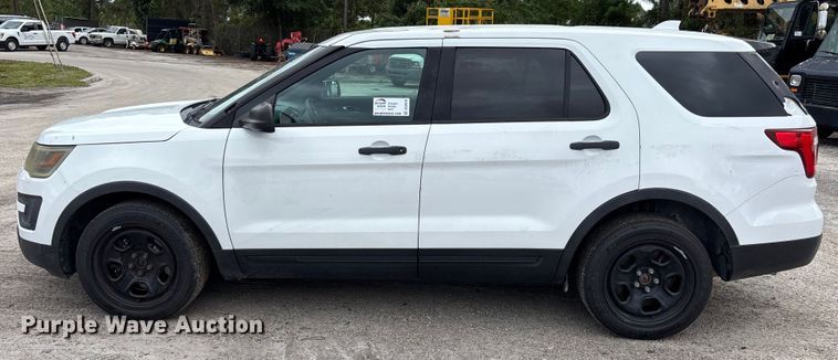 image for item DU2618 2016 Ford Explorer Police Interceptor SUV