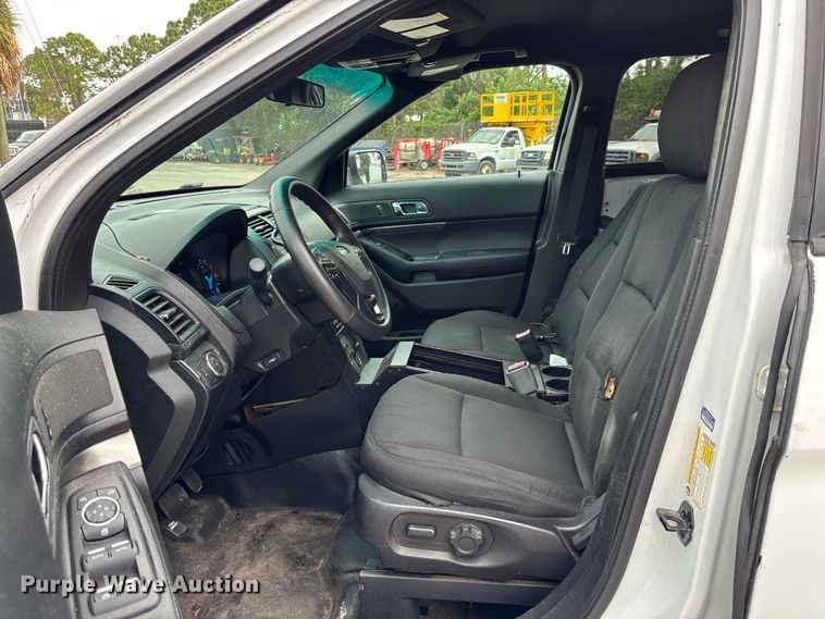 image for item DU2618 2016 Ford Explorer Police Interceptor SUV