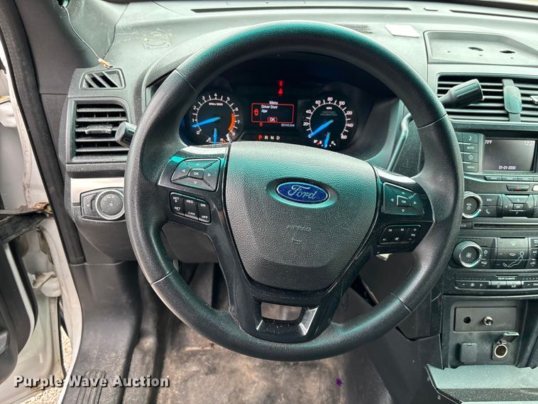 image for item DU2618 2016 Ford Explorer Police Interceptor SUV